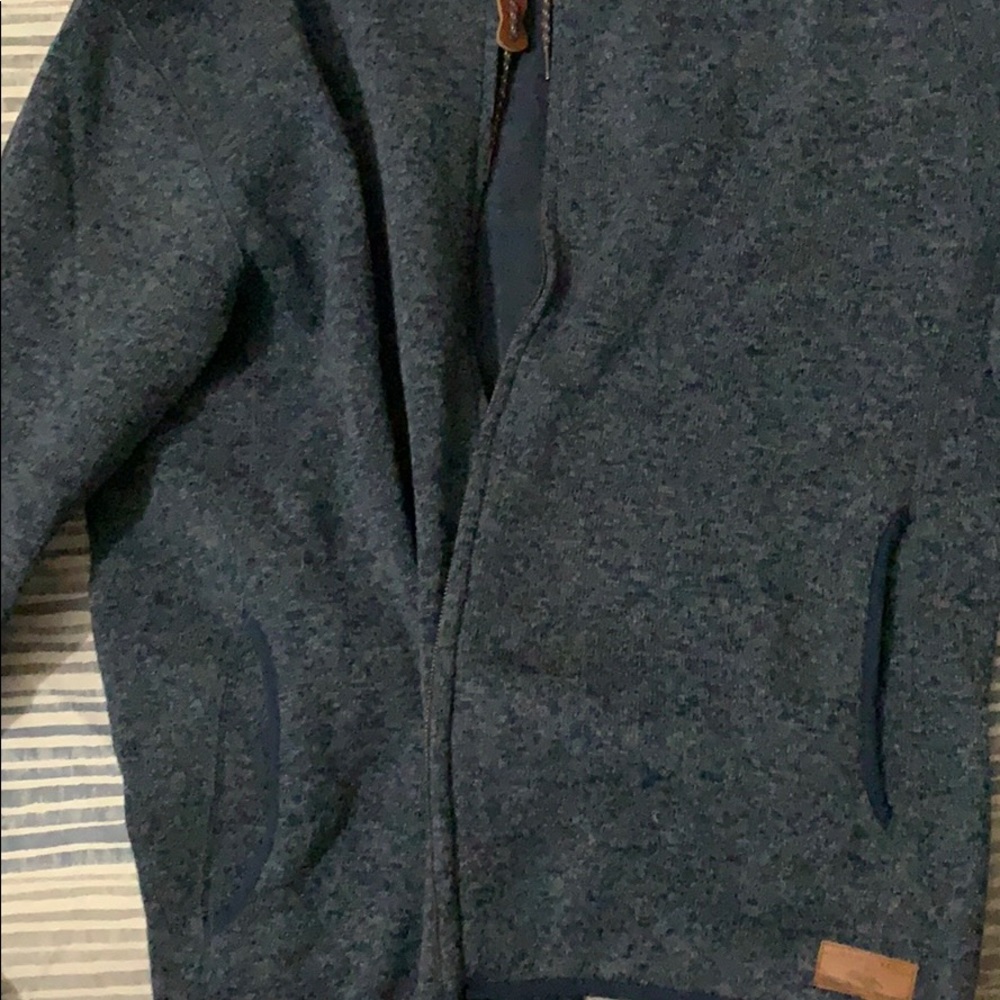 QUIKSILVER Keller Block Mens Zip Hoodie